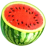 Watermelon and grapes fruit symbols in Energy Joker slot